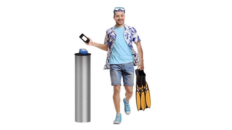man dressed for holiday